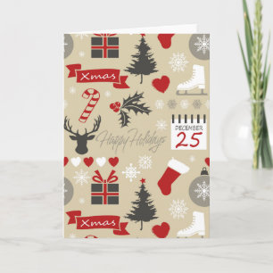 Carte Joyeuses Fêtes
