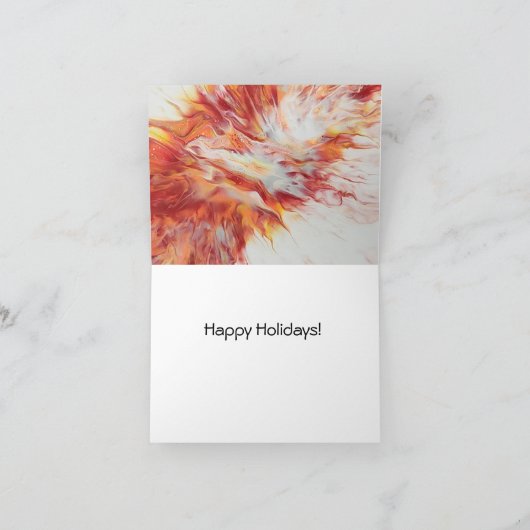 Carte  Joyeuses fêtes ! (Intérieur)