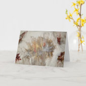 Carte Joyeuses Fêtes (Fleur jaune)