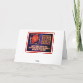 Carte Joyeuses fêtes (Dos)