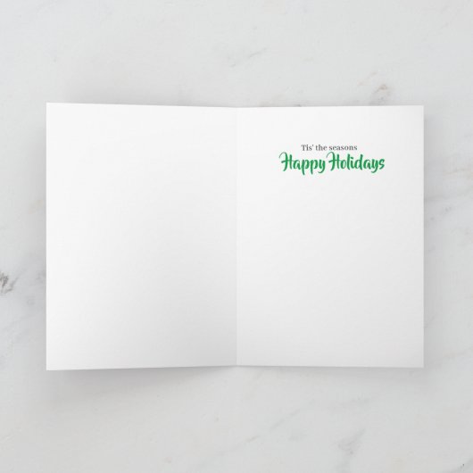 Carte Joyeuses Fêtes (Intérieur)