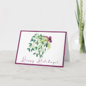 Carte Joyeuses fêtes (Devant)