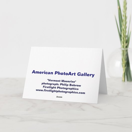 Carte Joyeuses Fêtes #6 (Dos)