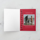 Carte Joyeuses Fêtes | Ajoutez votre photo (Intérieur)