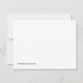 Carte Joyeuses fêtes branche de baies de houx nom lieu (Dos)