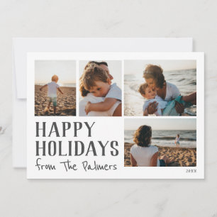 Carte Joyeuses Fêtes depuis la photo du lieu