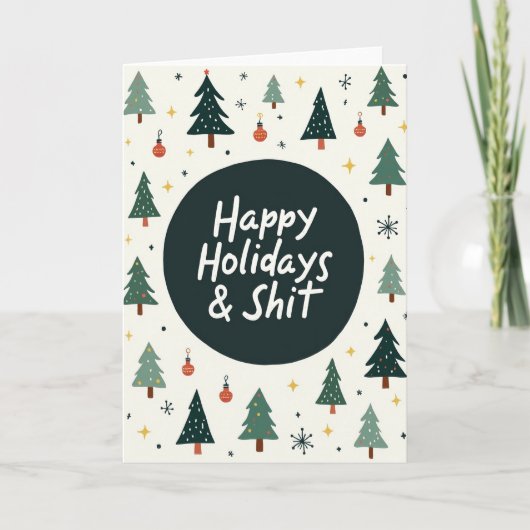 Carte Joyeuses Fêtes Et Plus (Devant)