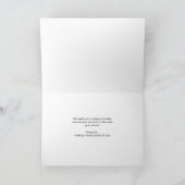Carte Joyeuses Fêtes Géométriques d'Entreprise (Intérieur)