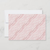 Carte Joyeuses Fêtes | Noël Classique Rustique Minimalis (Dos)