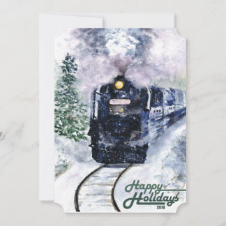 Carte Joyeuses Fêtes Northern Express