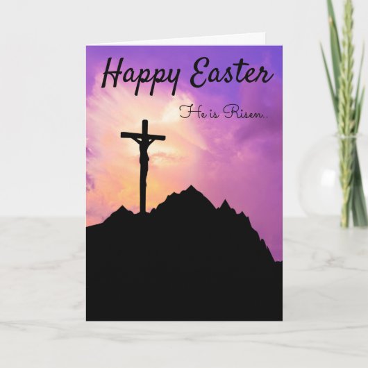 Carte Joyeuses Pâques (Devant)