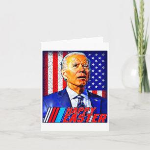 Carte Joyeuses Pâques Drôle Joe Biden 4 Juillet Hommes F