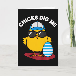 Carte Joyeuses Pâques enfants Garçons Tout-petit Poules