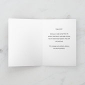 Carte Joyeuses Pâques Mignon Poulet Printemps (Intérieur)