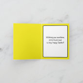 Carte Joyeuses Pâques, pickleball et lapins (Intérieur)