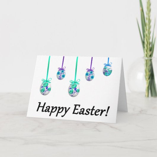 Carte Joyeuses Pâques ! (Ukrainien-inspiré) (Devant)