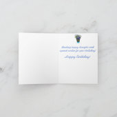 Carte Joyeuses pensées pour ton anniversaire (Intérieur)