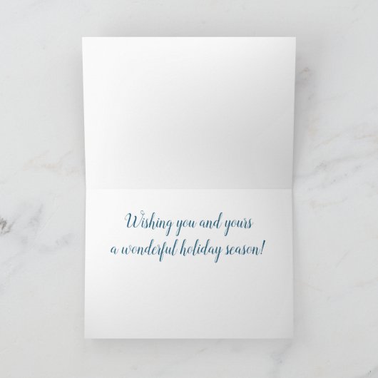 Carte Joyeuses vacances Sleeping Puppy (Intérieur)