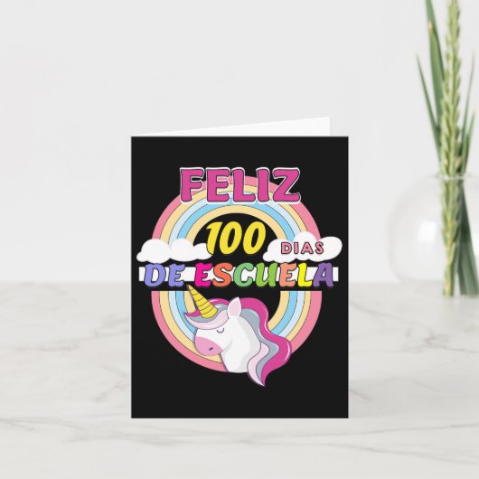 Carte Joyeux 100 Jours D'école 100 Jours D'école (Devant)