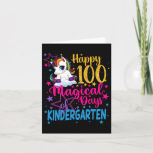 Carte Joyeux 100 Jours Magiques De Kinder