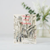 Carte Joyeux 100e anniversaire. (Debout devant)