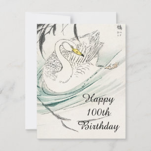 Carte Joyeux 100e anniversaire.