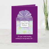 Carte Joyeux 100e anniversaire 3 Panel (Devant)