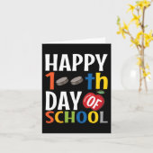 Carte Joyeux 100e Jour De L'École Étudiant Enseignant De (Fleur jaune)