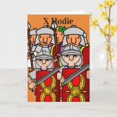 Carte Joyeux 10e anniversaire de César et sa Légion (Fleur jaune)