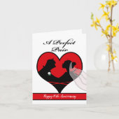 Carte Joyeux 10e anniversaire, Front personnalisé, Maria (Fleur jaune)