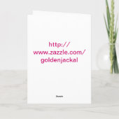 Carte Joyeux 11ème anniversaire pour la fille avec la (Dos)