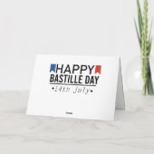 Carte Joyeux 14 juillet (Dos)