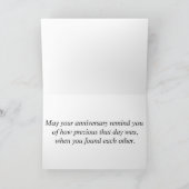 Carte Joyeux 15e anniversaire de mariage (Intérieur)