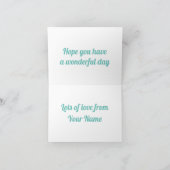 Carte Joyeux 16ème anniversaire (Intérieur)