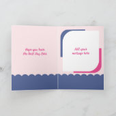 Carte Joyeux 16ème anniversaire nom rose fleuri (Intérieur)