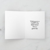 Carte Joyeux 17ème anniversaire (Intérieur)