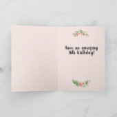 Carte Joyeux 18e anniversaire Parties scintillant rose N (Intérieur)