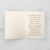 Carte Joyeux 18ème anniversaire. Art vintage (Intérieur)