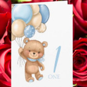 Carte Joyeux 1er anniversaire