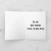 Carte Joyeux 1er anniversaire - QUELLE BALADE (Intérieur)