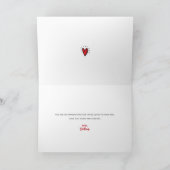 Carte Joyeux 1er Fête du Père Photo Bold Typographie Rou (Intérieur)