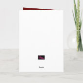 Carte Joyeux 21e anniversaire Darling (Dos)