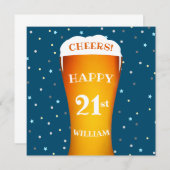 Carte Joyeux 21ème (Devant / Derrière)