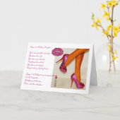 Carte Joyeux 21ème anniversaire à une fille (Fleur jaune)