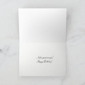 Carte Joyeux 29e anniversaire Super mignon chien (Intérieur)