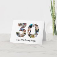 Joyeux 30e anniversaire Numéro 30 Collage photo pe