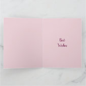 Carte Joyeux 30e anniversaire personnalisé (Intérieur)