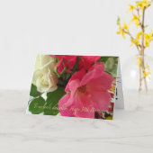 Carte Joyeux 3e anniversaire à la fille (Fleur jaune)