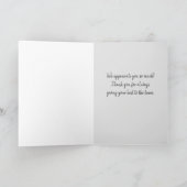 Carte Joyeux 3e Plantes noirs blancs (Intérieur)