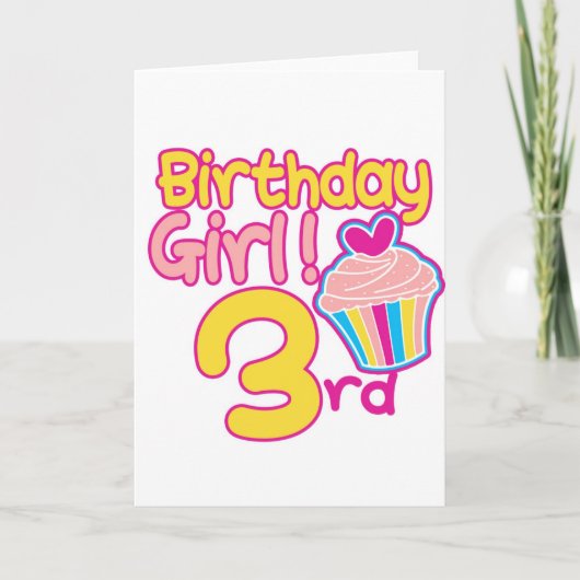 Carte Joyeux 3ème anniversaire ! (Devant)
